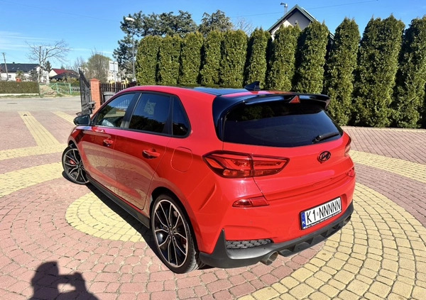 Hyundai i30 N cena 115777 przebieg: 64000, rok produkcji 2020 z Barcin małe 742